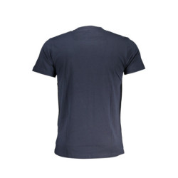 CAVALLI CLASS MEN'S SHORT SLEEVED T-SHIRT BLUE