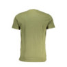 CAVALLI CLASS GREEN MEN'S SHORT SLEEVED T-SHIRT