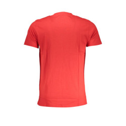 CAVALLI CLASS MEN'S SHORT SLEEVE T-SHIRT RED