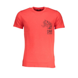 CAVALLI T-SHIRT MANCHES COURTES HOMME CLASS ROUGE