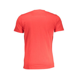 CAVALLI T-SHIRT MANCHES COURTES HOMME CLASS ROUGE