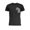 CAVALLI CLASS MEN'S SHORT SLEEVE T-SHIRT BLACK