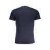 CAVALLI CLASS MEN'S SHORT SLEEVED T-SHIRT BLUE