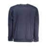 SWEAT-SHIRT SANS FERMETURE ÉCLAIR BLEU POUR HOMMES CAVALLI CLASS