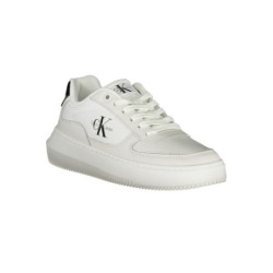 CHAUSSURES DE SPORT POUR FEMMES CALVIN KLEIN BLANCHES