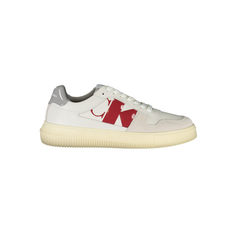 CHAUSSURES DE SPORT POUR HOMMES CALVIN KLEIN BLANCHES