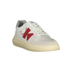 CHAUSSURES DE SPORT POUR HOMMES CALVIN KLEIN BLANCHES