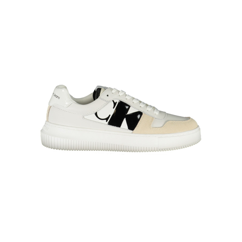CALVIN KLEIN WHITE WOMEN'S SPORTS SHOES