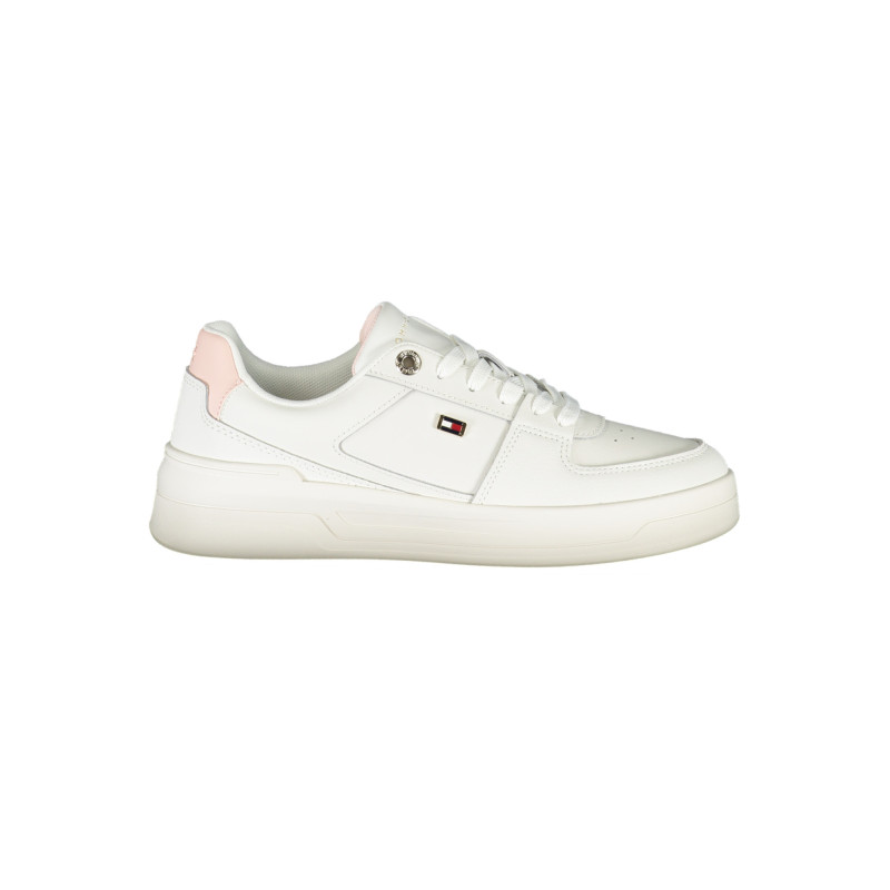 TOMMY HILFIGER WHITE WOMEN'S SPORTS SHOES
