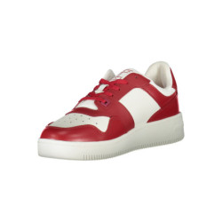 CHAUSSURES DE SPORT TOMMY HILFIGER POUR HOMMES ROUGES