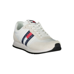 CHAUSSURES DE SPORT BLANCHES TOMMY HILFIGER POUR HOMMES