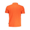 NAPAPIJRI MEN'S RED SHORT SLEEVED POLO SHIRT