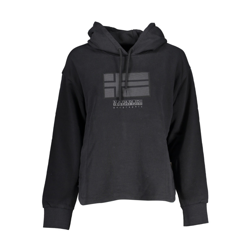 NAPAPIJRI WOMEN'S ZIPLESS SWEATSHIRT BLACK