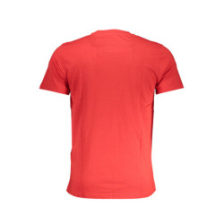 CAVALLI T-SHIRT MANCHES COURTES HOMME CLASS ROUGE