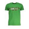 T-SHIRT MANCHES COURTES HOMME CAVALLI CLASS VERT