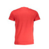 CAVALLI T-SHIRT MANCHES COURTES HOMME CLASS ROUGE