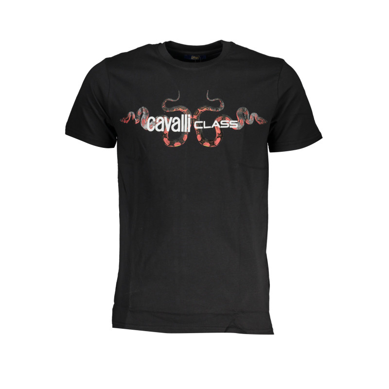 T-SHIRT À MANCHES COURTES HOMME CAVALLI CLASS NOIR