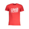 CAVALLI T-SHIRT MANCHES COURTES HOMME CLASS ROUGE