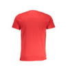 CAVALLI T-SHIRT MANCHES COURTES HOMME CLASS ROUGE