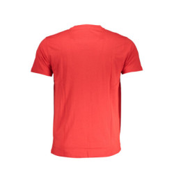 CAVALLI T-SHIRT MANCHES COURTES HOMME CLASS ROUGE