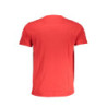 CAVALLI T-SHIRT MANCHES COURTES HOMME CLASS ROUGE