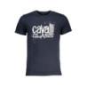 T-SHIRT MANCHES COURTES HOMME CAVALLI CLASS BLEU