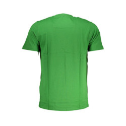 T-SHIRT MANCHES COURTES HOMME CAVALLI CLASS VERT