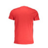 CAVALLI CLASS MEN'S SHORT SLEEVE T-SHIRT RED
