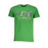 T-SHIRT MANCHES COURTES HOMME CAVALLI CLASS VERT