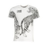 CAVALLI CLASS MEN'S SHORT SLEEVED T-SHIRT WHITE