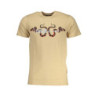 T-SHIRT MANCHES COURTES HOMME CAVALLI CLASS BEIGE