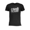 CAVALLI CLASS MEN'S SHORT SLEEVE T-SHIRT BLACK