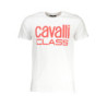 CAVALLI CLASS MEN'S SHORT SLEEVED T-SHIRT WHITE