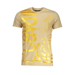 T-SHIRT MANCHES COURTES HOMME CAVALLI CLASS BEIGE