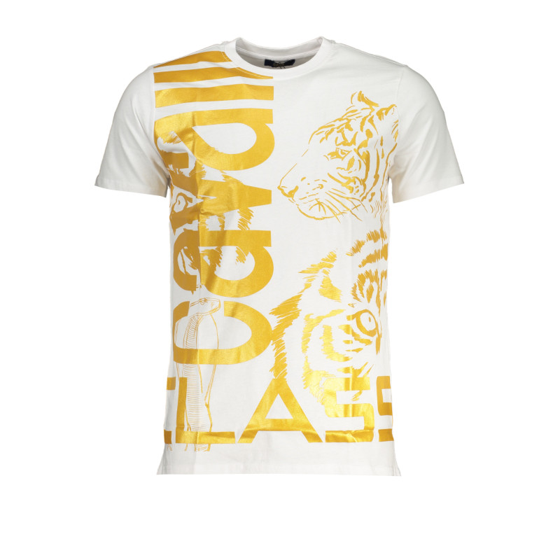 T-SHIRT MANCHES COURTES HOMME CAVALLI CLASS BLANC