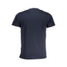 CAVALLI CLASS MEN'S SHORT SLEEVED T-SHIRT BLUE