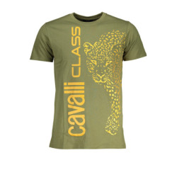 T-SHIRT MANCHES COURTES HOMME CAVALLI CLASS VERT