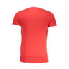 CAVALLI T-SHIRT MANCHES COURTES HOMME CLASS ROUGE