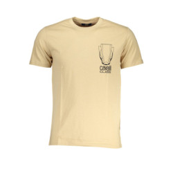 T-SHIRT MANCHES COURTES HOMME CAVALLI CLASS BEIGE