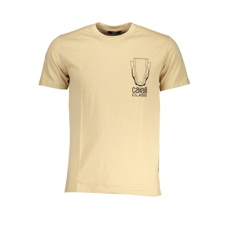 T-SHIRT MANCHES COURTES HOMME CAVALLI CLASS BEIGE