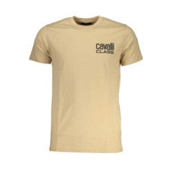 T-SHIRT MANCHES COURTES HOMME CAVALLI CLASS BEIGE