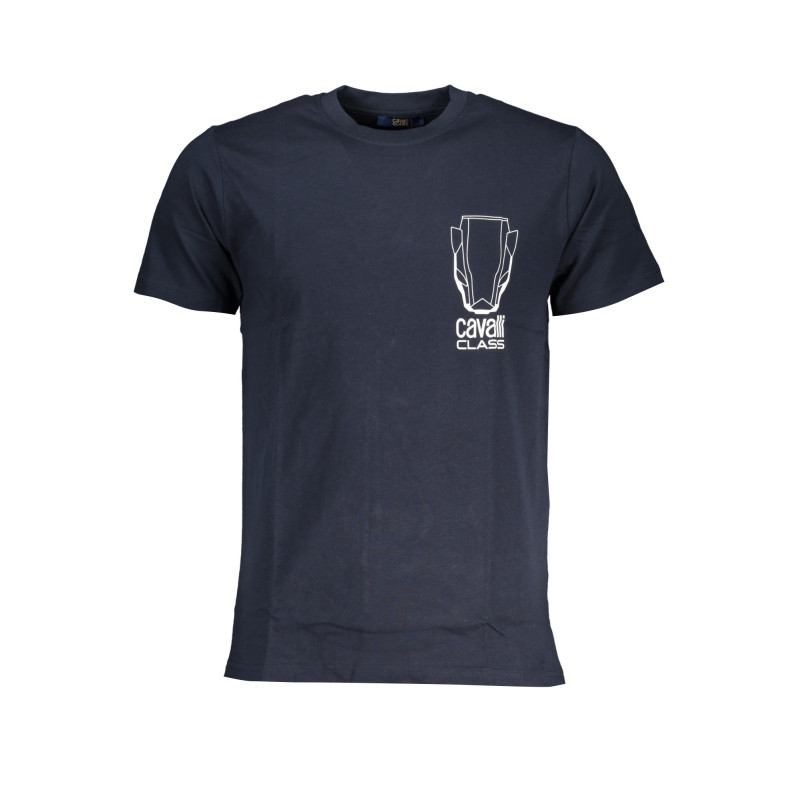 T-SHIRT MANCHES COURTES HOMME CAVALLI CLASS BLEU
