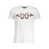 T-SHIRT MANCHES COURTES HOMME CAVALLI CLASS BLANC