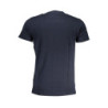 CAVALLI CLASS MEN'S SHORT SLEEVED T-SHIRT BLUE