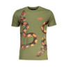 T-SHIRT MANCHES COURTES HOMME CAVALLI CLASS VERT