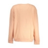 CAVALLI CLASS WOMEN'S PINK SWEATSHIRT WITHOUT ZIP