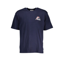 FILA T-SHIRT À MANCHES COURTES HOMME BLEU