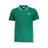 FILA POLO HOMME VERT À MANCHES COURTES