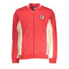 FILA MEN'S RED ZIP SWEATSHIRT