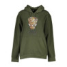 SWEAT-SHIRT SANS FERMETURE FEMME CAVALLI CLASS VERT